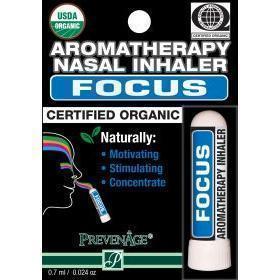 Organic Aromatherapy Nasal Inhaler - Focus
